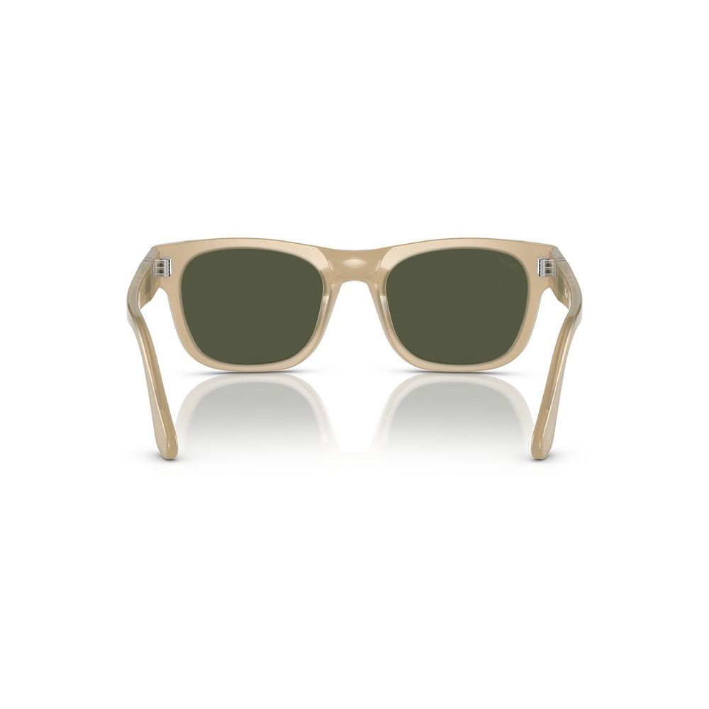 Persol Sunglasses 0PO3269S-116931-52 Beige Opal Frame Green Lenses - Picture 4 of 6